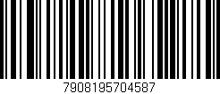 Código de barras (EAN, GTIN, SKU, ISBN): '7908195704587'