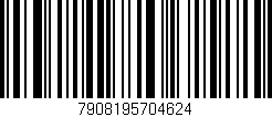 Código de barras (EAN, GTIN, SKU, ISBN): '7908195704624'