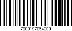 Código de barras (EAN, GTIN, SKU, ISBN): '7908197054383'