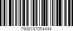 Código de barras (EAN, GTIN, SKU, ISBN): '7908197054444'