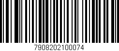 Código de barras (EAN, GTIN, SKU, ISBN): '7908202100074'