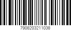 Código de barras (EAN, GTIN, SKU, ISBN): '7908203211038'