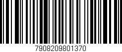 Código de barras (EAN, GTIN, SKU, ISBN): '7908209801370'