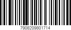 Código de barras (EAN, GTIN, SKU, ISBN): '7908209801714'
