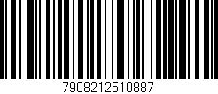 Código de barras (EAN, GTIN, SKU, ISBN): '7908212510887'