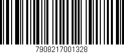 Código de barras (EAN, GTIN, SKU, ISBN): '7908217001328'