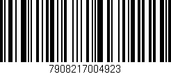 Código de barras (EAN, GTIN, SKU, ISBN): '7908217004923'