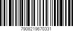 Código de barras (EAN, GTIN, SKU, ISBN): '7908219670331'