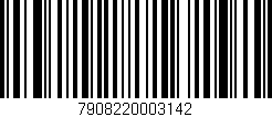 Código de barras (EAN, GTIN, SKU, ISBN): '7908220003142'