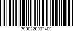 Código de barras (EAN, GTIN, SKU, ISBN): '7908220007409'