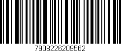 Código de barras (EAN, GTIN, SKU, ISBN): '7908226209562'