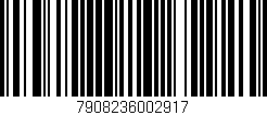 Código de barras (EAN, GTIN, SKU, ISBN): '7908236002917'