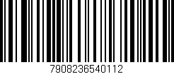 Código de barras (EAN, GTIN, SKU, ISBN): '7908236540112'