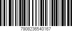 Código de barras (EAN, GTIN, SKU, ISBN): '7908236540167'