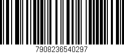 Código de barras (EAN, GTIN, SKU, ISBN): '7908236540297'