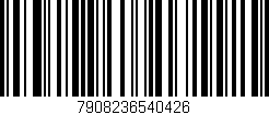 Código de barras (EAN, GTIN, SKU, ISBN): '7908236540426'