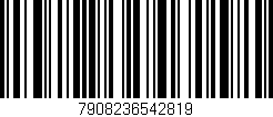 Código de barras (EAN, GTIN, SKU, ISBN): '7908236542819'