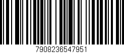 Código de barras (EAN, GTIN, SKU, ISBN): '7908236547951'