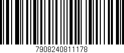 Código de barras (EAN, GTIN, SKU, ISBN): '7908240811178'