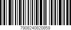Código de barras (EAN, GTIN, SKU, ISBN): '7908240820859'