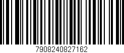 Código de barras (EAN, GTIN, SKU, ISBN): '7908240827162'