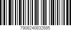 Código de barras (EAN, GTIN, SKU, ISBN): '7908240832685'
