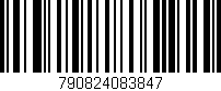 Código de barras (EAN, GTIN, SKU, ISBN): '790824083847'