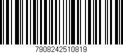 Código de barras (EAN, GTIN, SKU, ISBN): '7908242510819'