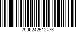 Código de barras (EAN, GTIN, SKU, ISBN): '7908242513476'