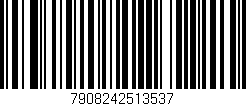 Código de barras (EAN, GTIN, SKU, ISBN): '7908242513537'