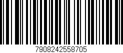 Código de barras (EAN, GTIN, SKU, ISBN): '7908242558705'