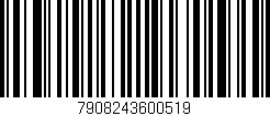 Código de barras (EAN, GTIN, SKU, ISBN): '7908243600519'