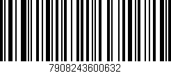 Código de barras (EAN, GTIN, SKU, ISBN): '7908243600632'