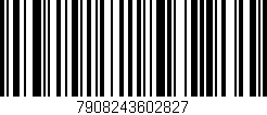 Código de barras (EAN, GTIN, SKU, ISBN): '7908243602827'