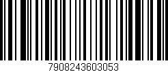Código de barras (EAN, GTIN, SKU, ISBN): '7908243603053'