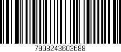 Código de barras (EAN, GTIN, SKU, ISBN): '7908243603688'
