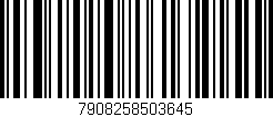 Código de barras (EAN, GTIN, SKU, ISBN): '7908258503645'