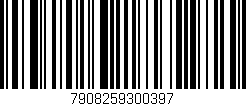Código de barras (EAN, GTIN, SKU, ISBN): '7908259300397'