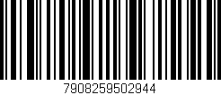 Código de barras (EAN, GTIN, SKU, ISBN): '7908259502944'