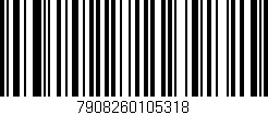 Código de barras (EAN, GTIN, SKU, ISBN): '7908260105318'