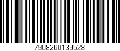 Código de barras (EAN, GTIN, SKU, ISBN): '7908260139528'