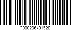 Código de barras (EAN, GTIN, SKU, ISBN): '7908266401520'