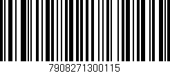 Código de barras (EAN, GTIN, SKU, ISBN): '7908271300115'