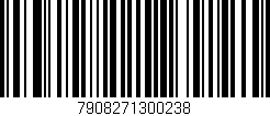 Código de barras (EAN, GTIN, SKU, ISBN): '7908271300238'