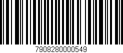 Código de barras (EAN, GTIN, SKU, ISBN): '7908280000549'