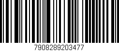 Código de barras (EAN, GTIN, SKU, ISBN): '7908289203477'
