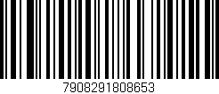 Código de barras (EAN, GTIN, SKU, ISBN): '7908291808653'