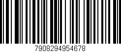 Código de barras (EAN, GTIN, SKU, ISBN): '7908294954678'