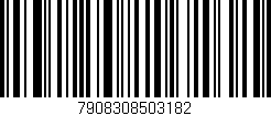 Código de barras (EAN, GTIN, SKU, ISBN): '7908308503182'