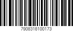 Código de barras (EAN, GTIN, SKU, ISBN): '7908318100173'